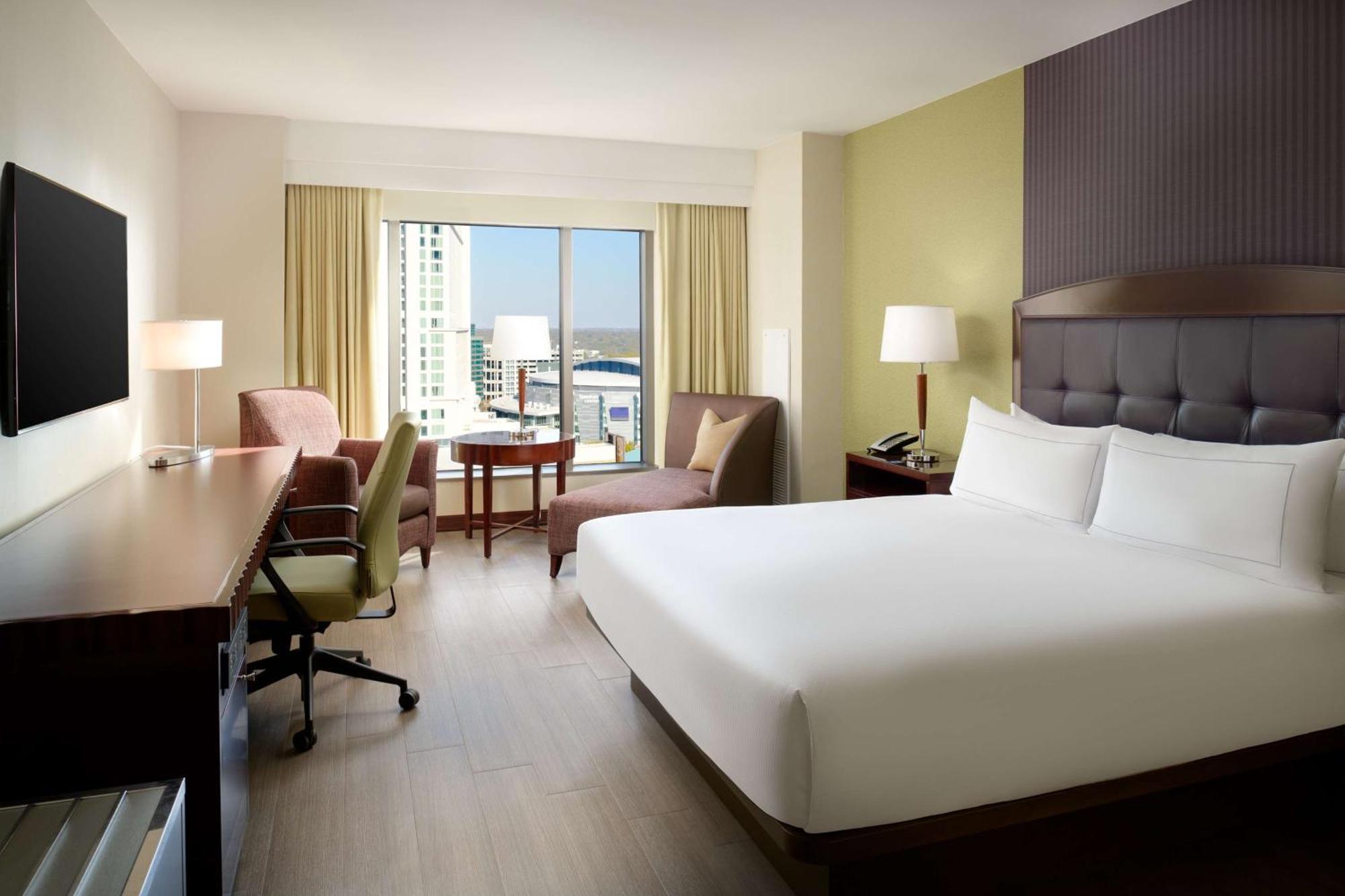 King Room Bath Tub City View Mobility or Hearing Access
